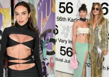 Bujaré zahájení festivalu ve Varech: Dámy bez podprsenky, Třeštíková se stavila po cestě z fesťáku