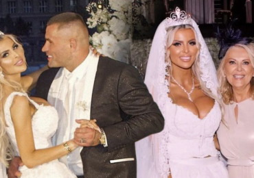 Lela Vémolová ukázala ve svatební den svůj starší klon: Maminka má větší šmrnc než některé dvacítky