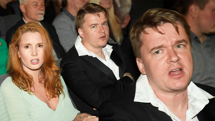 Poprvé na veřejnosti jako pár: Petr Kolečko házel kyselé ksichty a vedle Denisy působil jako naštvaný bratr