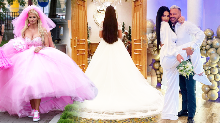 Troje svatební šaty Zuzany Plačkové: Poprvé jako cukrová vata, ve Vegas za princeznu a do třetice překvapila