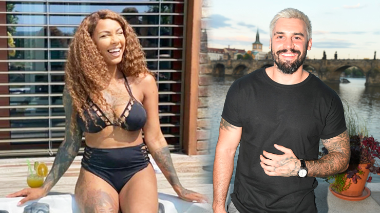 Hvězda Like House Angie Mangombe je těhotná: Otcem je Muž roku Josef Kůrka, se kterým se rozešla