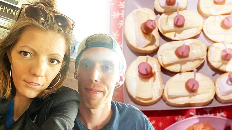 Speciální silvestrovská tabule podle Shopaholicadel: Vydezinfikované uchošťoury v klobáse místo párátek