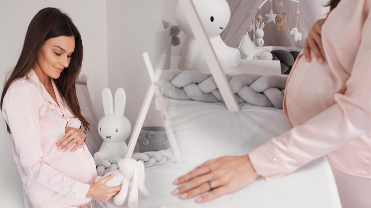 Už se může rodit: Modelka Nikol Švantnerová ukázala kouzelný pokojíček pro malou holčičku