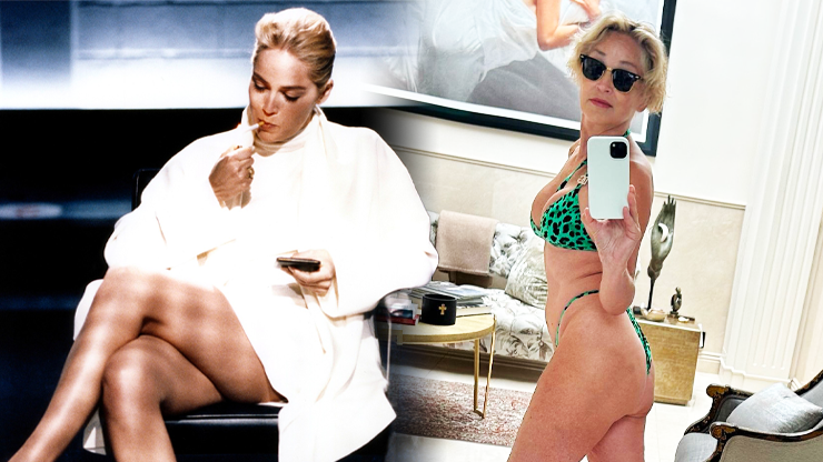 Hvězda Základního instinktu Sharon Stone (65): Snímkem v bikinách zbořila Instagram