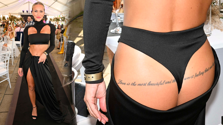 Takhle odvážný outfit ještě nevynesla: Nela Slováková předvedla úplně nahé pozadí a dávku extravagance