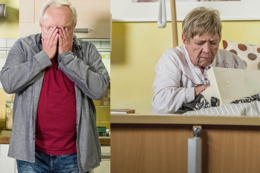 Zemětřesení v Ulici: Lumír skoro oslepne, když najde nahé fotky své matky Vilmy Nyklové