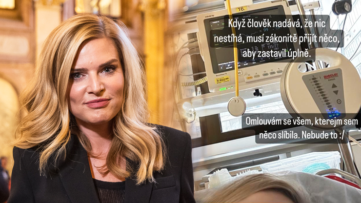 Vánoce ve strachu: Nikol Leitgeb zkolabovala a skončila na jednotce intenzivní péče
