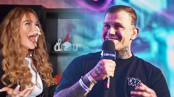 Mikulášek mrskl Evě F. dort do obličeje a vynadal do transek: Ty nejlépe víš, co mám mezi nohama, řekla