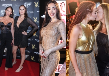 Playboy party: Hříšná Agáta s Ornellou, Biasiol jako Chytrá horákyně a zuřivě se líbající Rachel s partnerkou