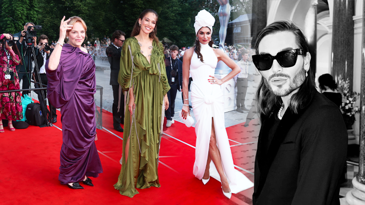 Módní policie očima Sama Dolce: Rafinovaná Havlová, originální Dospivová. Rambě nedělají šaty dobrou službu